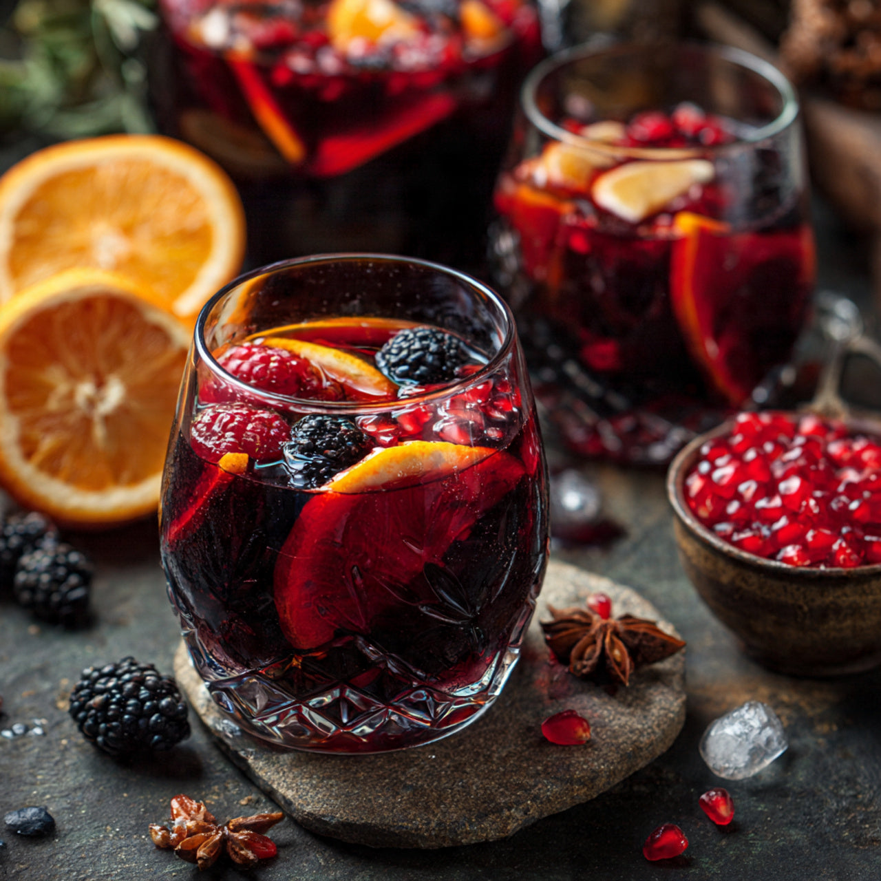 Sangria aux bulles éclatantes