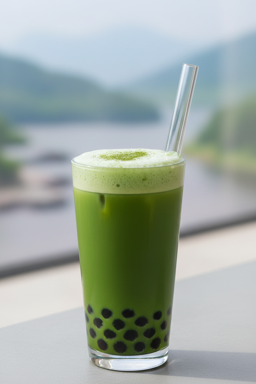 Bubble Milk Tea Matcha