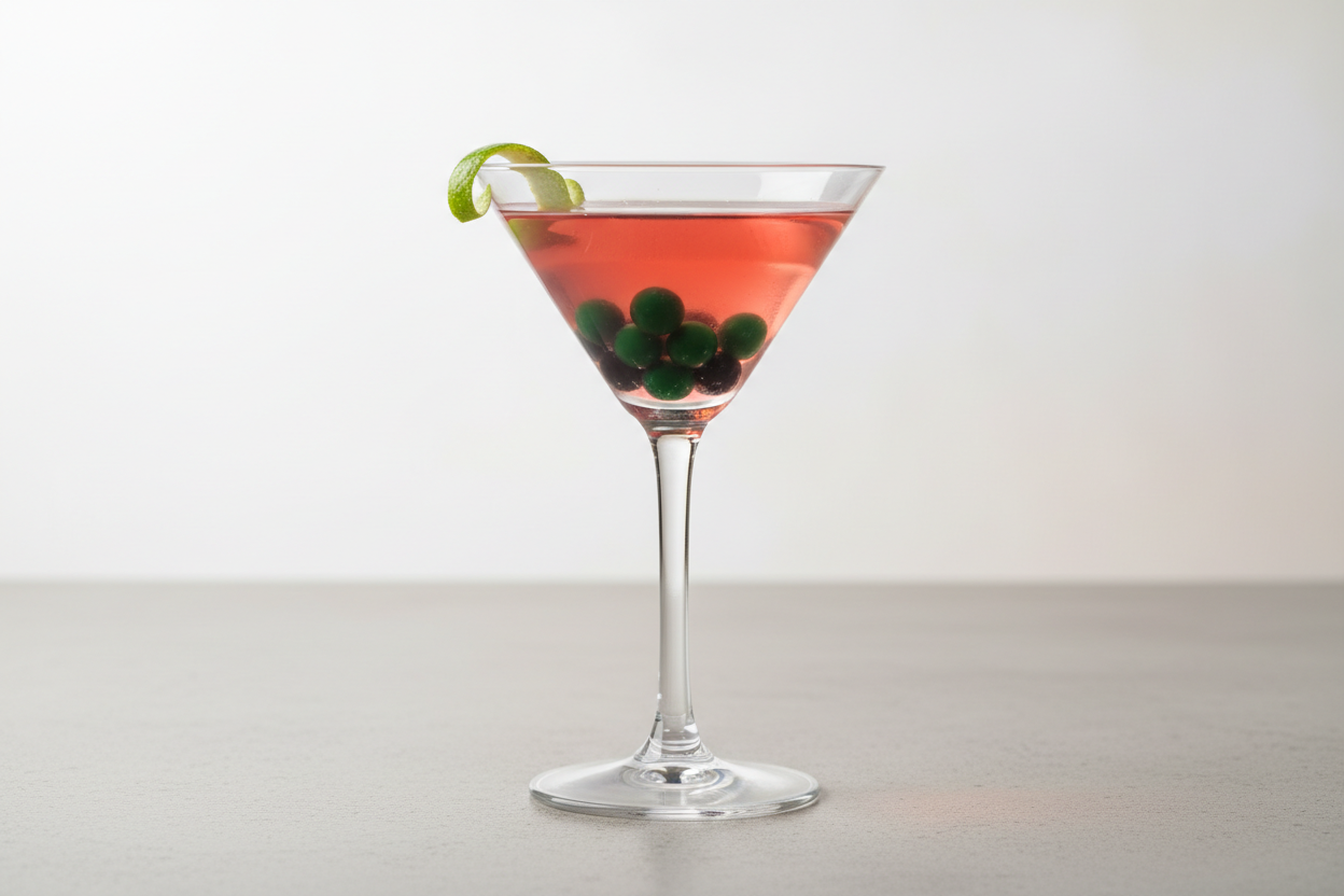 Cosmopolitan avec Bulles éclatantes Lime