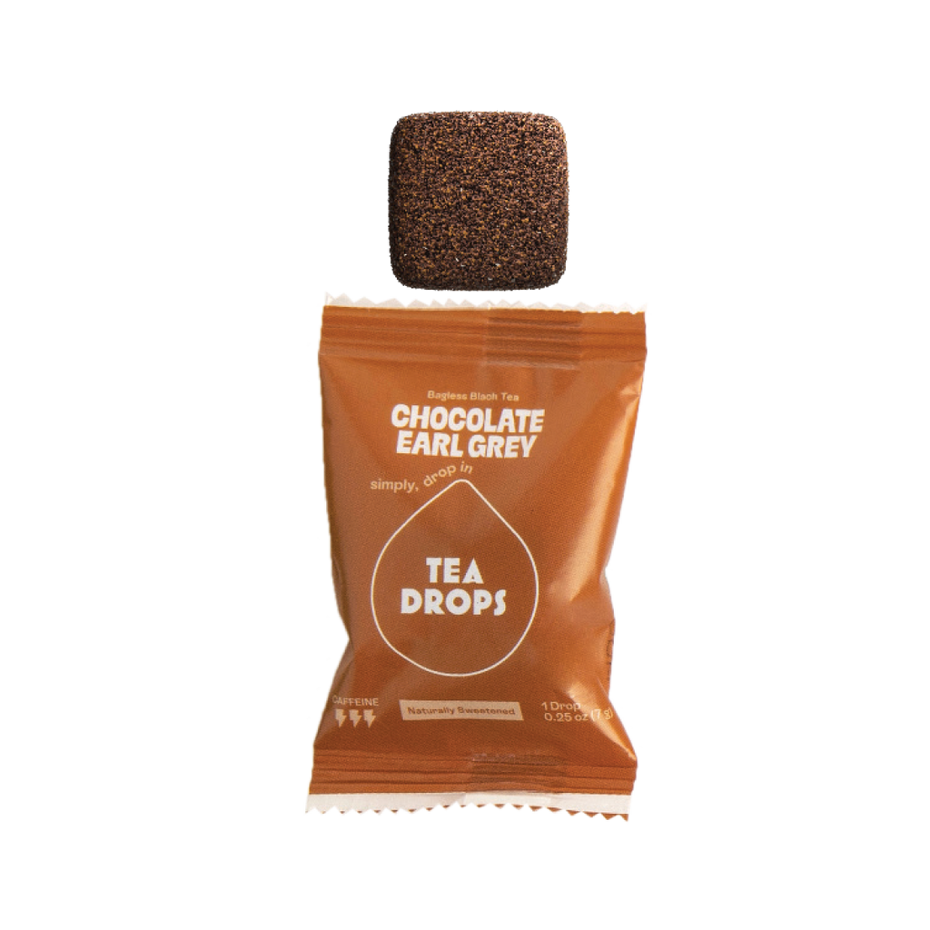 Tea Drops Chocolat et Earl Grey - Portion Individuelle