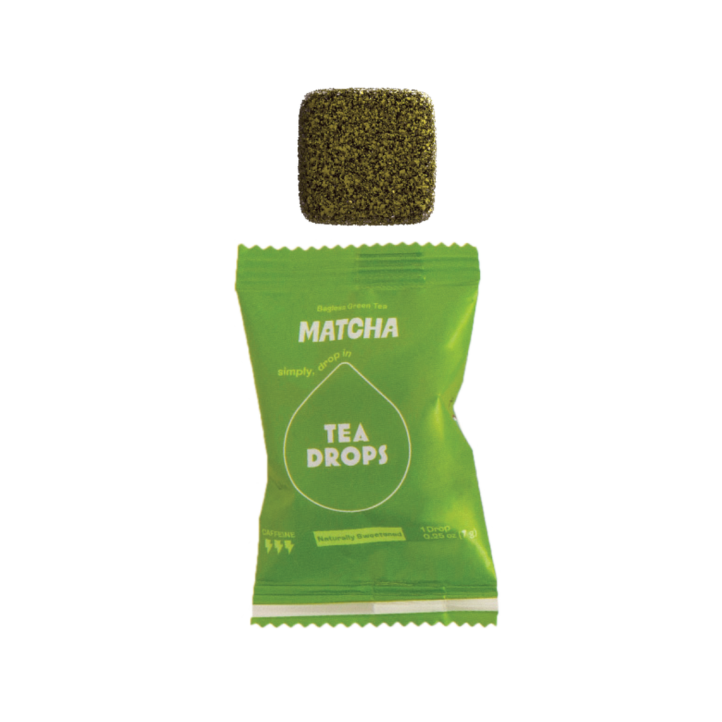 Tea Drops Vert Matcha - Portion Individuelle
