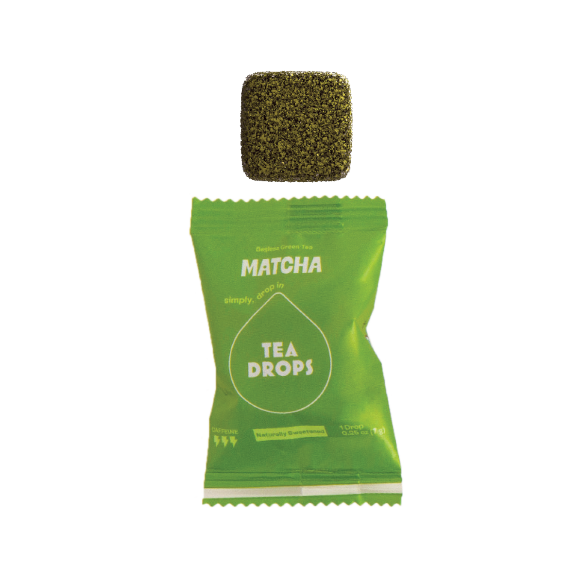 Tea Drops Vert Matcha - Portion Individuelle